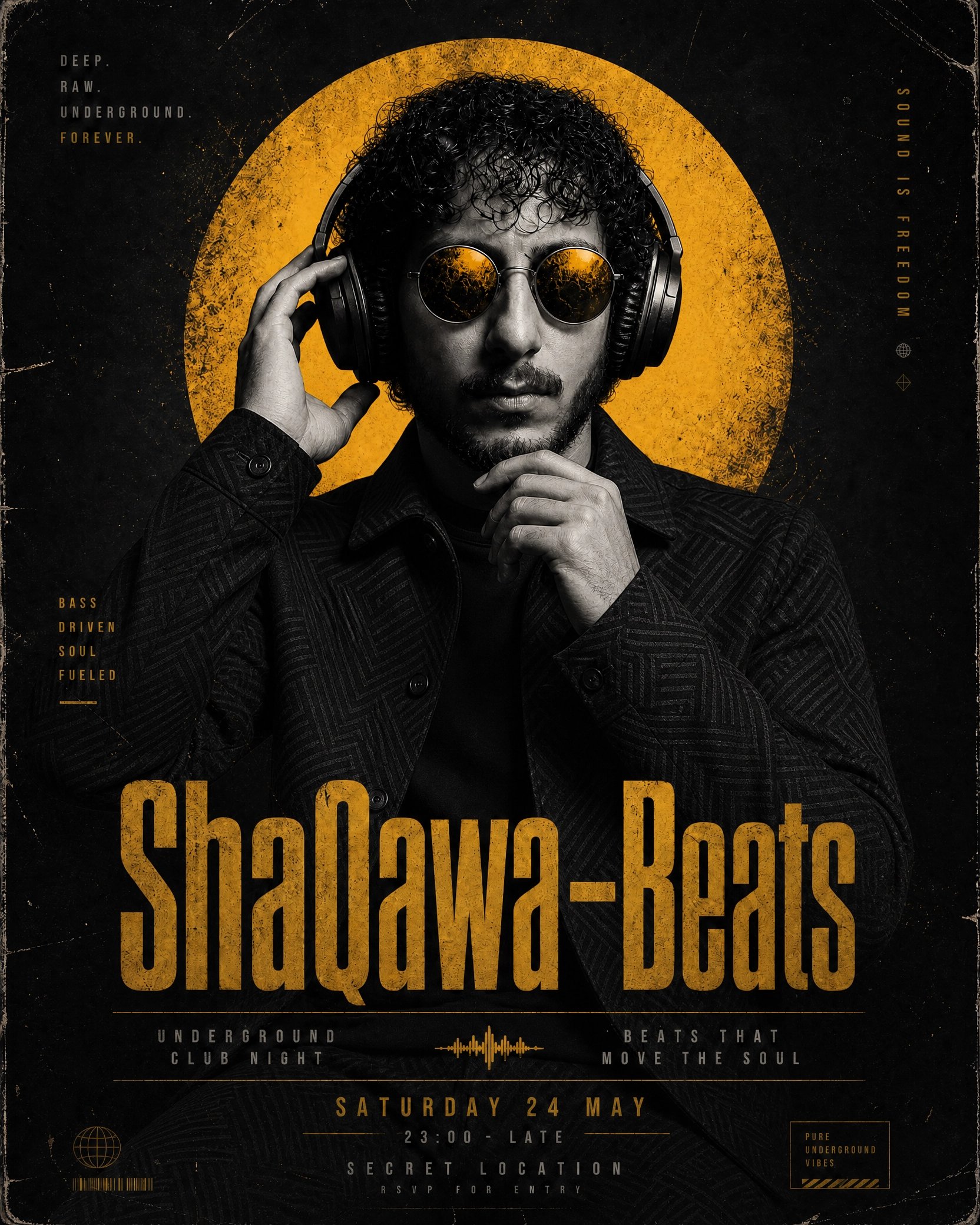 ShaQawa-Beats producer portrait